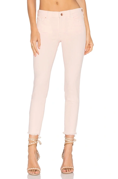 Dl1961 Florence Instasculpt Cropped Jeans, Pink In Hibiscus