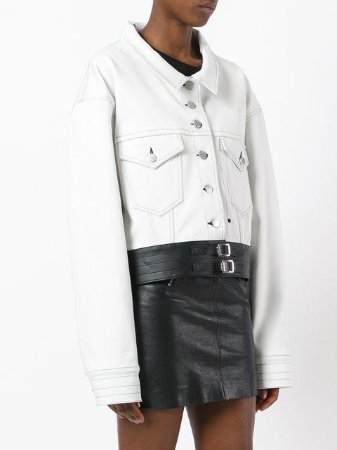Alyx Button Up Jacket In White | ModeSens