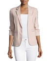 JOIE MEHIRA CHAMBRAY BLAZER,PROD129820096