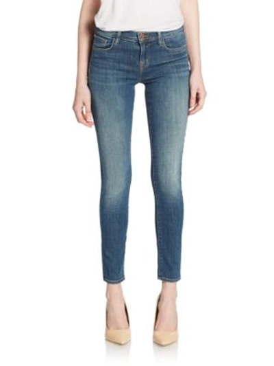 J Brand Mid-rise Skinny Jeans In Ingenue