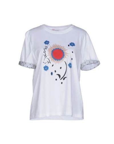 Red Valentino T-shirt In White