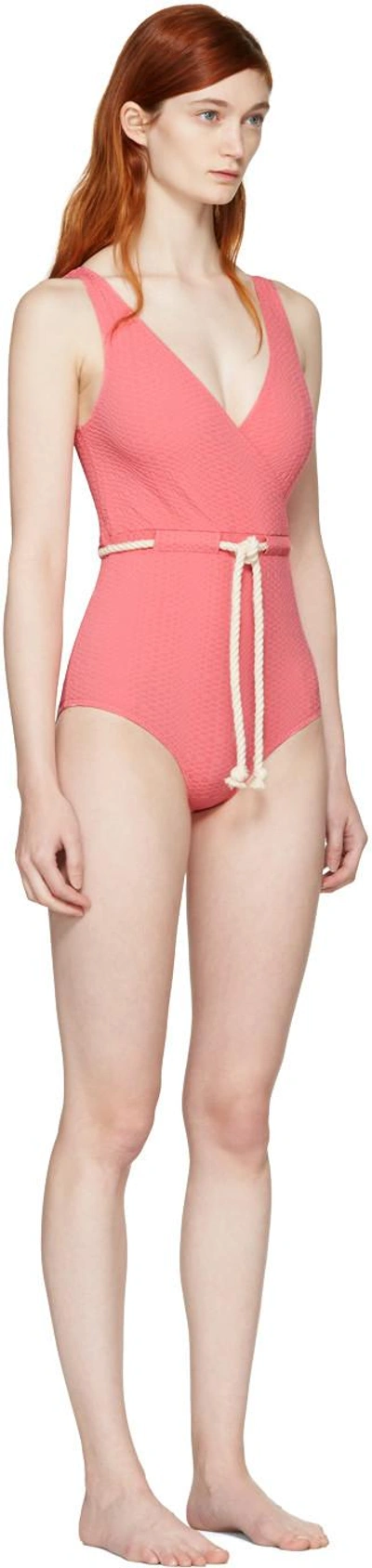 Shop Lisa Marie Fernandez Pink Yasmin Swimsuit