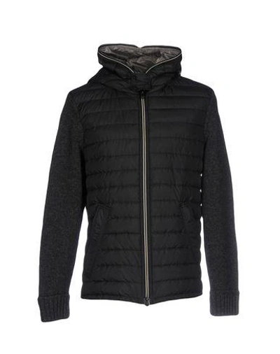 Shop Duvetica Down Jackets In Steel Grey