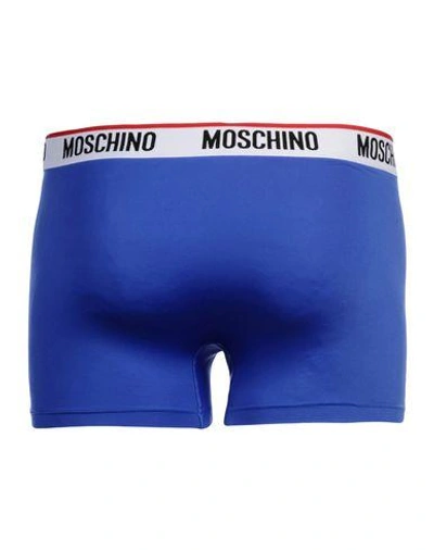 Shop Moschino Underwear Boxer In Blue