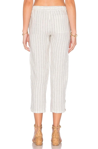 Shop Theory Thorina Pant In White & Blue