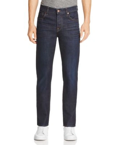 7 For All Mankind Adrien Airweft Slim Fit Jeans In Concierge In Revelry Blue