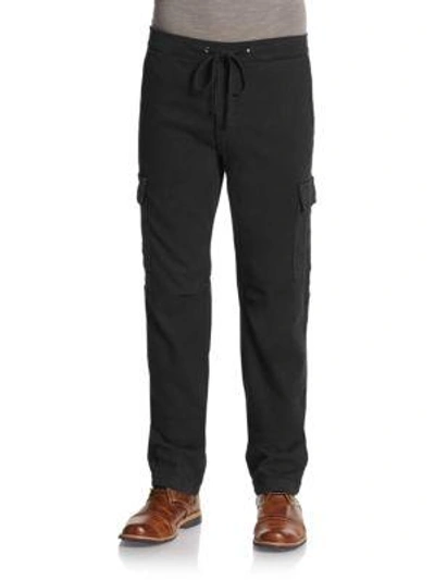 Shop 7 For All Mankind Knit Cargo Pants In Brown