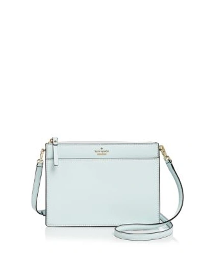 Kate Spade Cameron Street Clarise Leather Crossbody In Island Waters/gold