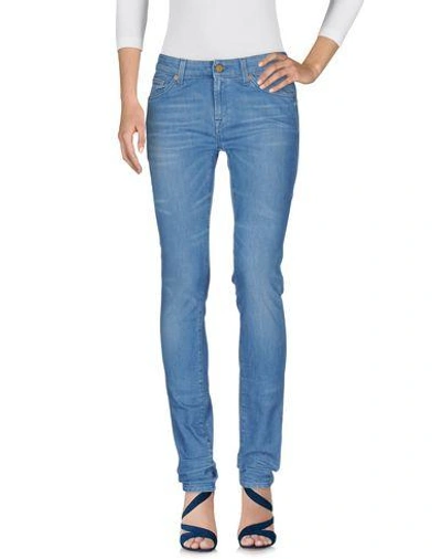 Shop 7 For All Mankind Jeans In Blue