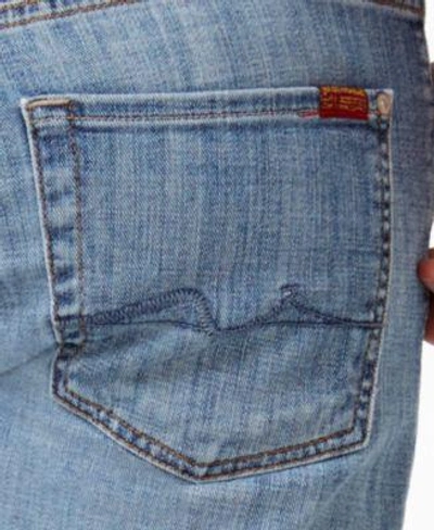 Shop A.w.a.k.e. 7 For All Mankind Men&#039;s Slim-fit Stretch Jeans  In Lisb