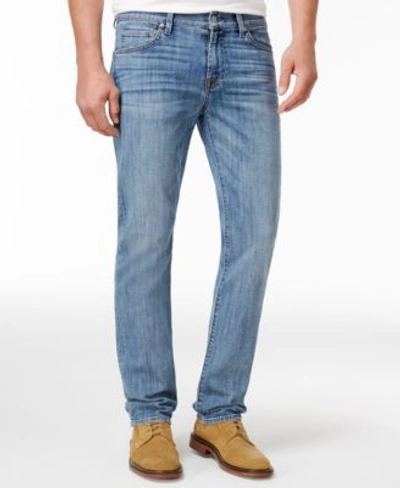 A.w.a.k.e. 7 For All Mankind Men&#039;s Slim-fit Stretch Jeans  In Solc