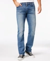 A.W.A.K.E. 7 For All Mankind Men&#039;s Luxe Performance Slimmy Slim Straight-Leg Jeans