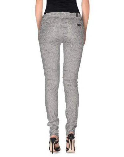 Shop 7 For All Mankind Denim Pants In Grey