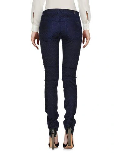 Shop 7 For All Mankind Casual Pants In Blue