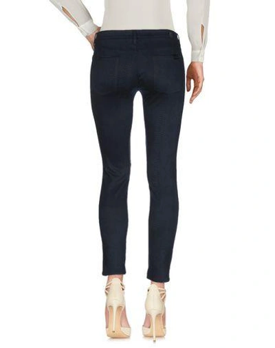 Shop 7 For All Mankind Casual Pants In Dark Blue