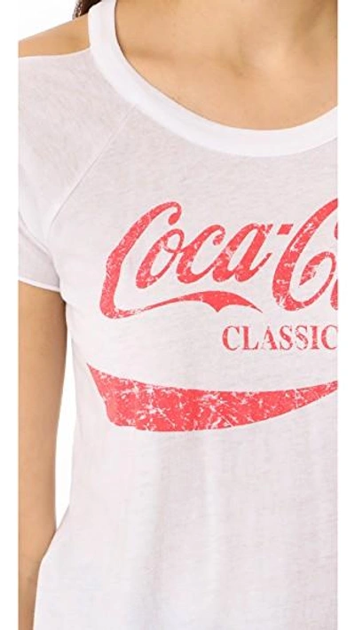 Shop Chaser Coca Cola Tee In White