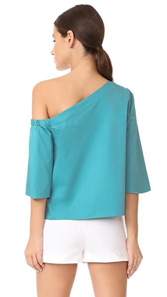 tibi bell sleeve top
