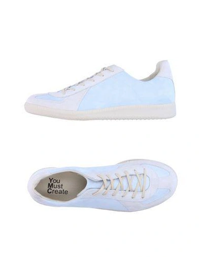 Ymc You Must Create Sneakers In Ivory
