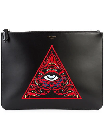 Givenchy Embroidered Clutch
