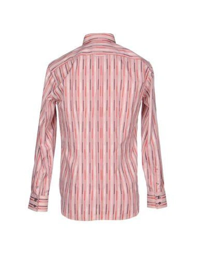 Shop Ps By Paul Smith Striped Shirt In Pink