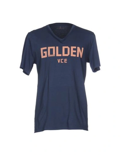 Golden Goose T-shirt In Dark Blue