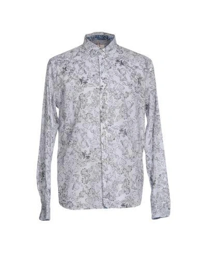 Diesel Patterned Shirt In Light Yellow
