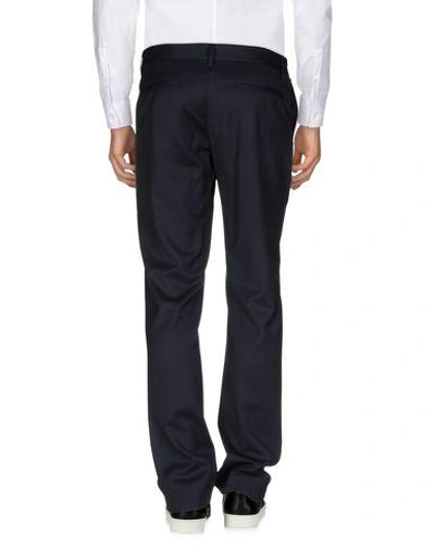 Shop Pierre Balmain Casual Pants In Dark Blue