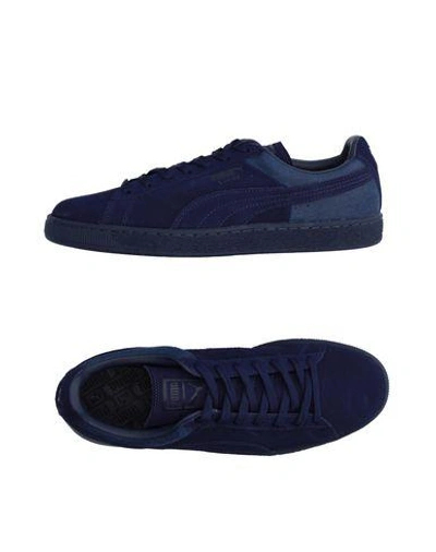 Shop Puma Sneakers In Dark Blue