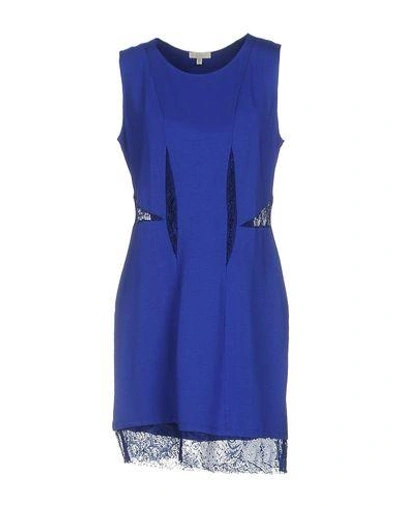Clu Short Dress In Blue
