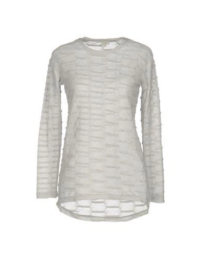 Shop Intropia Sweaters In Light Grey