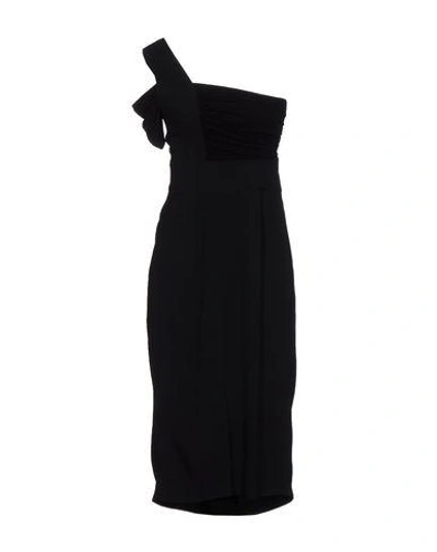 Shop Proenza Schouler Knee-length Dress In Black