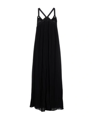 Shop Michael Michael Kors Long Dress In Black