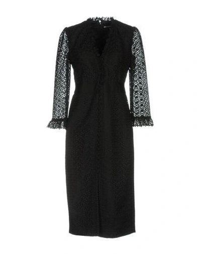 Jill Stuart Knee-length Dress In Black
