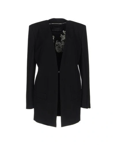 Shop Barbara Bui Full-length Jacket In Black