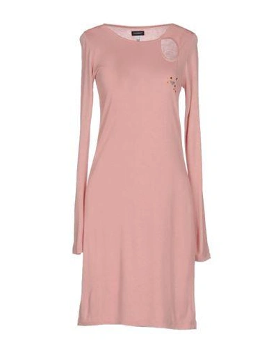 Emporio Armani Nightgown In Pastel Pink