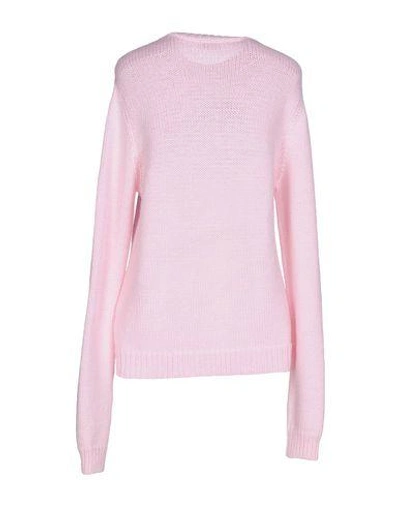 Shop Au Jour Le Jour Sweater In Light Pink