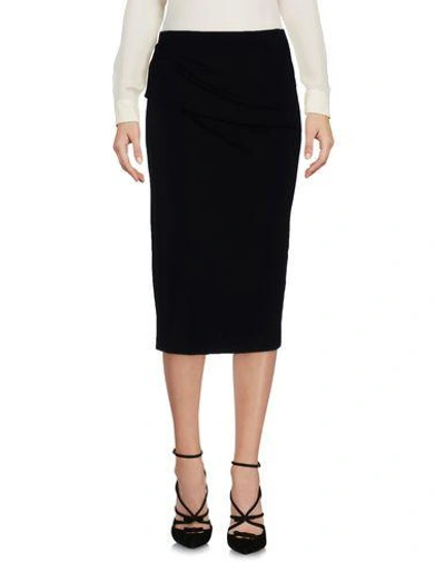 By Malene Birger 3/4 Length Skirt In Black