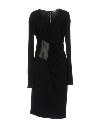 Vionnet Knee-length Dress In Black
