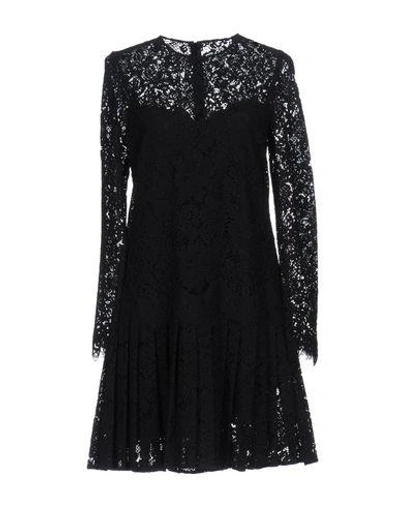 Ermanno Scervino Short Dresses In Black
