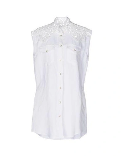 Shop Forte Couture Lace Shirts & Blouses In White