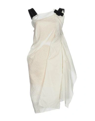 Roland Mouret Knee-length Dresses In White