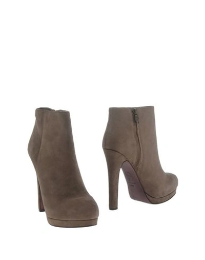 Ash Ankle Boots In Grey