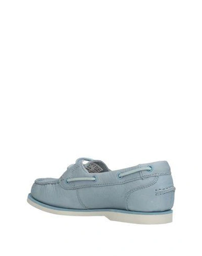 Shop Timberland Loafers In Sky Blue