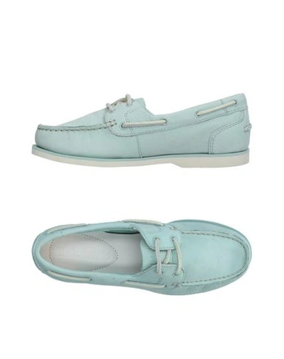Shop Timberland Loafers In Turquoise