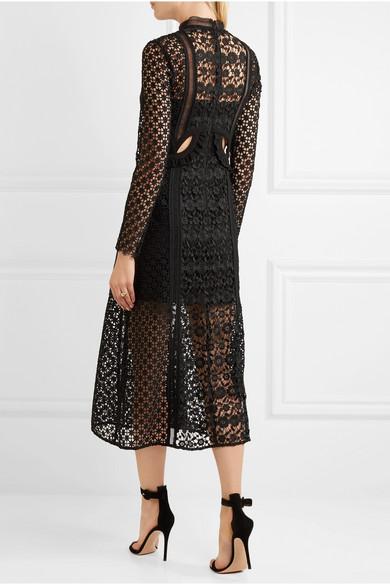 self portrait payne cutout midi dress