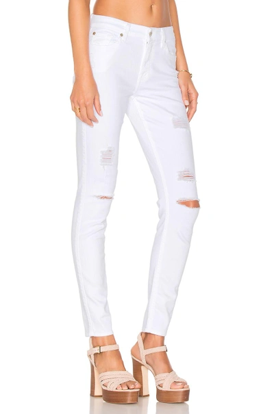 Shop A.w.a.k.e. 7 For All Mankind The Ankle Skinny.  In Clean White 3