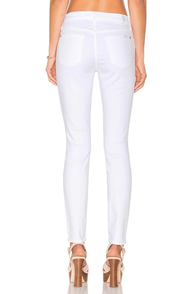 Shop A.w.a.k.e. 7 For All Mankind The Ankle Skinny.  In Clean White 3