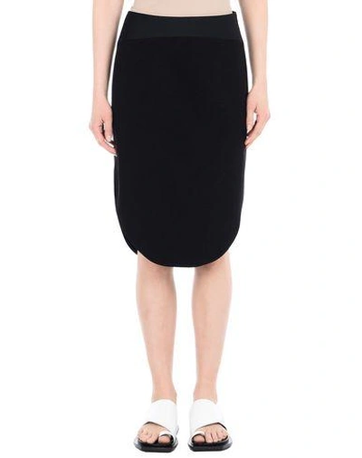 Shop Maiyet Knee Length Skirts In Black