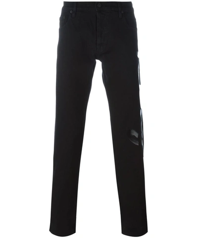 Kenzo Men&#39;s  Black Cotton Joggers'