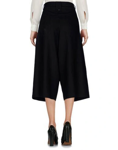 Shop Isabel Benenato Cropped Pants & Culottes In Black